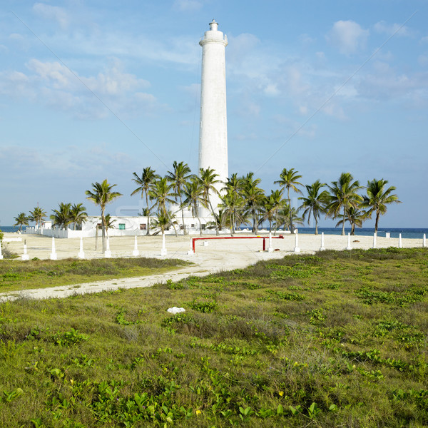 lighthouse, Cayo Sabinal, Camaguey Province, Cuba Stock photo © phbcz