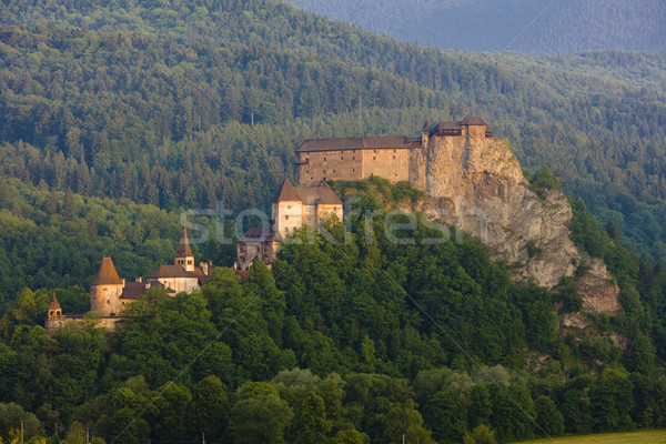 Oravsky Castle, Slovakia Stock photo © phbcz