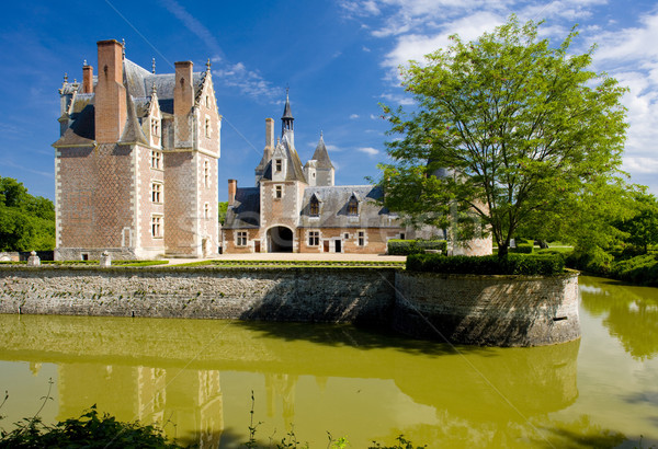 Chateau du Moulin, Lassay-sur-Croisne, Centre, France Stock photo © phbcz