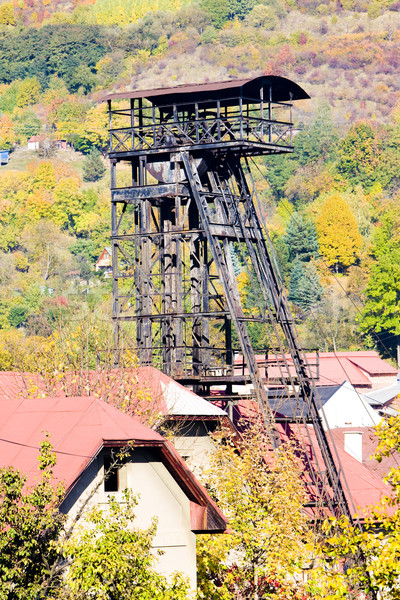 old mining tower, Kremnice, Slovakia Stock photo © phbcz