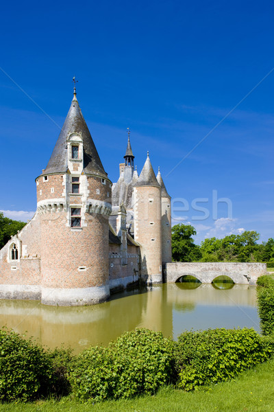 Chateau du Moulin, Lassay-sur-Croisne, Centre, France Stock photo © phbcz