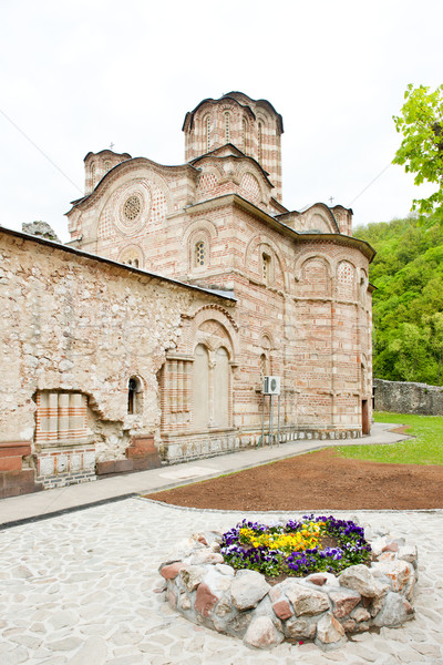 Kloster Serbien Gebäude Architektur Freien und Stock foto © phbcz