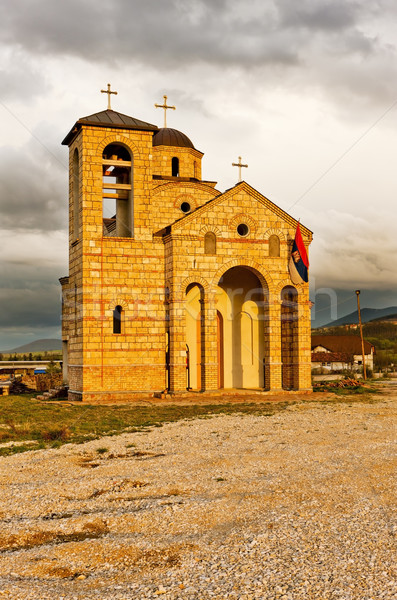 church near Sargan, Serbia Stock photo © phbcz