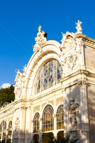 Colonnade, Marianske Lazne (Marienbad), Czech Republic Stock photo © phbcz