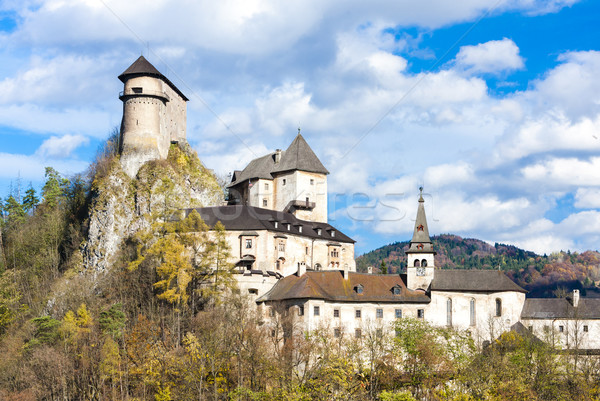 Oravsky Castle, Slovakia Stock photo © phbcz