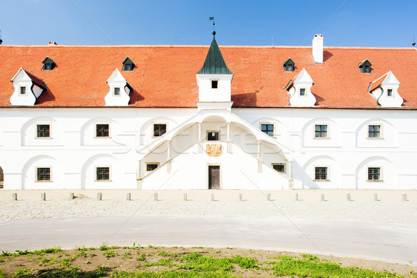 renaissance water mill, Slup, Czech Republic Stock photo © phbcz