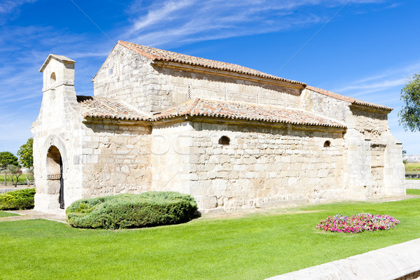 Church of San Juan Bautista, Banos de Cerrato, Castile and Leon, Stock photo © phbcz