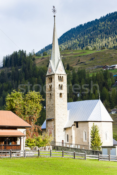 Bergun, canton Graubunden, Switzerland Stock photo © phbcz