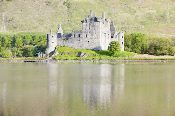 Castelo temor escócia viajar edifícios arquitetura Foto stock © phbcz