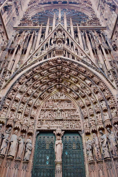 Cattedrale Francia costruzione architettura gothic Foto d'archivio © phbcz