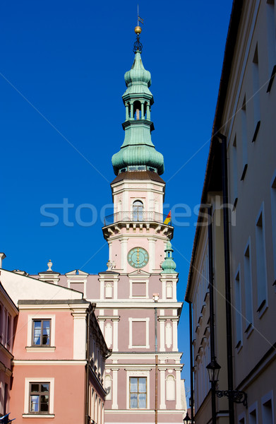 Town Hall, Zamosc, Poland Stock photo © phbcz