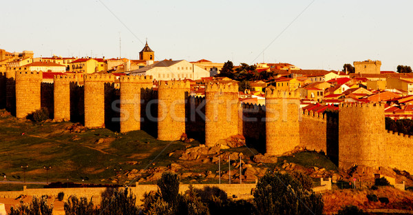 Avila, Castile and Leon, Spain Stock photo © phbcz