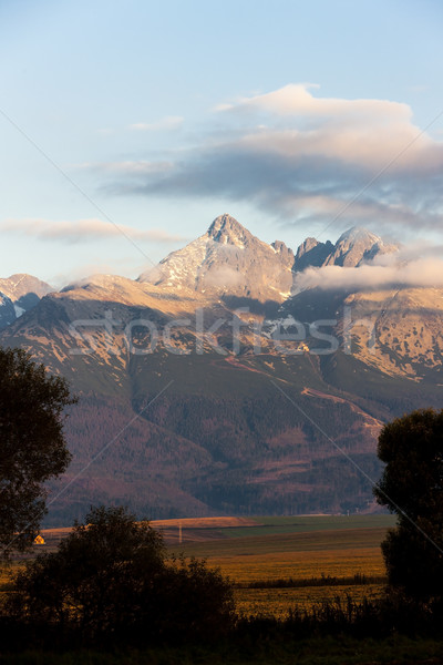 ピーク 高い 風景 ヨーロッパ 沈黙 自然 ストックフォト © phbcz