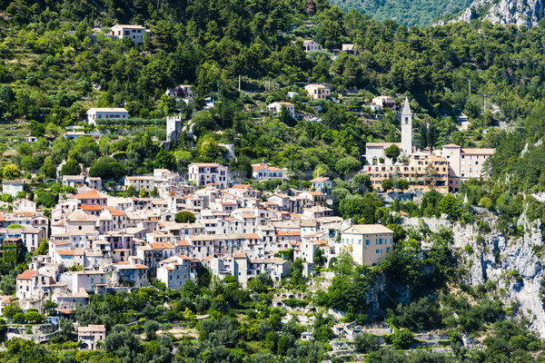 Peille, Provence, France Stock photo © phbcz