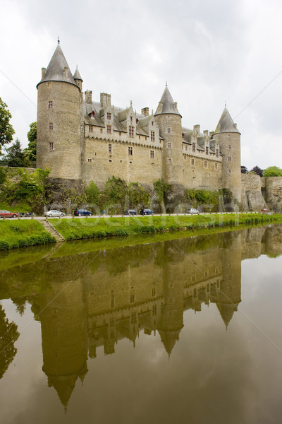 Chateau Josselin, Brittany, France Stock photo © phbcz