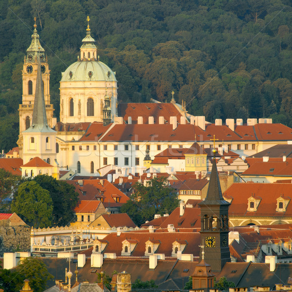St. Nicholas church, Prague, Czech Republic Stock photo © phbcz