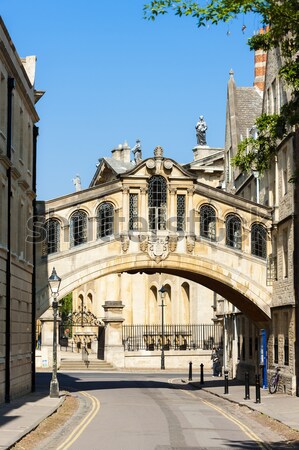 Híd Oxford Oxfordshire Anglia épület város Stock fotó © phbcz