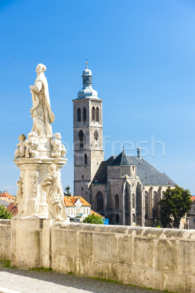 Church of St. James, Kutna Hora, Czech Republic Stock photo © phbcz