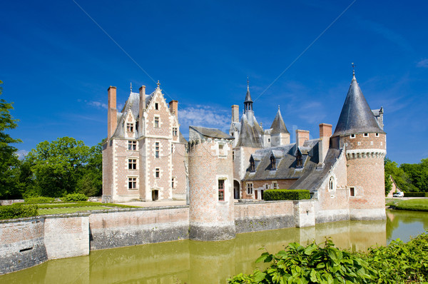 Chateau du Moulin, Lassay-sur-Croisne, Centre, France Stock photo © phbcz