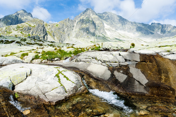 Foto stock: Pequeño · frío · valle · alto · Eslovaquia · paisaje