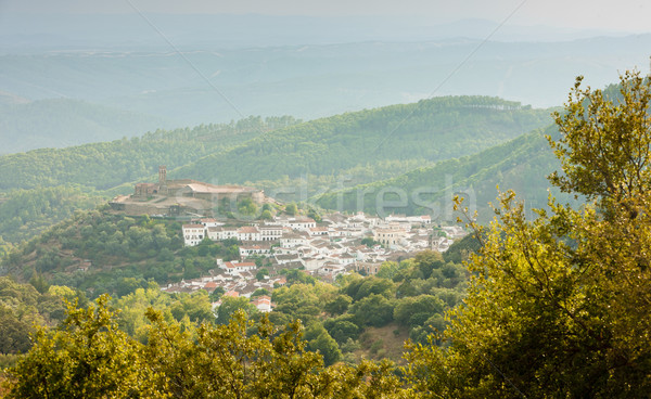 Almonaster La Real, Andalusia, Spain Stock photo © phbcz