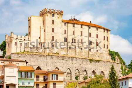 Castello Italia viaggio architettura fuori storico Foto d'archivio © phbcz