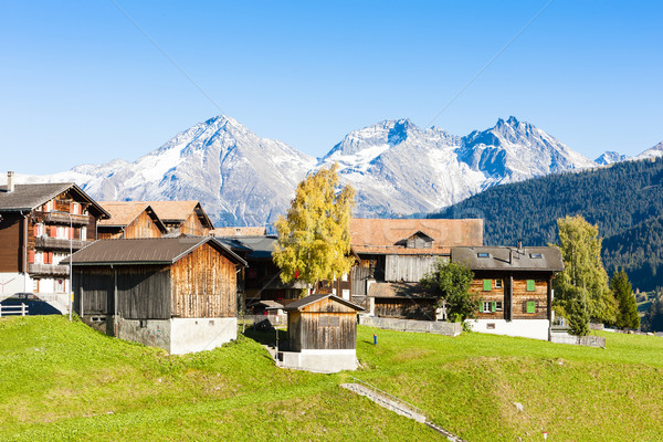 Sodrun, canton Graubunden, Switzerland Stock photo © phbcz