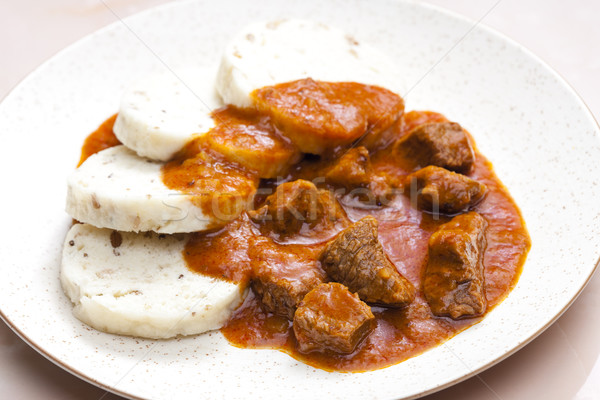 beef goulash Stock photo © phbcz