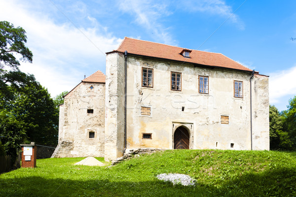 Stock photo: stronghold of Cuknstejn, Czech Republic
