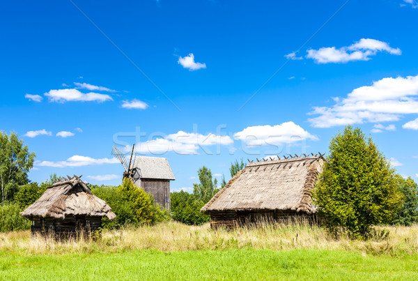 ethnographic park of Russian culture, Bialowieski national park, Stock photo © phbcz