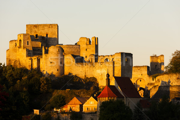 Stock photo: ruins of Rabi Castle, Czech Republic