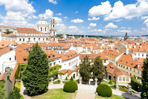 Сток-фото: саду · святой · Церкви · Прага · чешский · Чешская · республика
