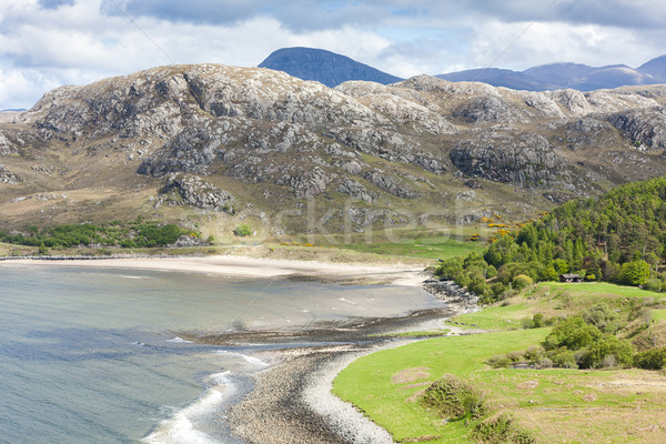 Szkocji krajobraz morza Europie brzegu Zdjęcia stock © phbcz