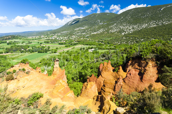 Zdjęcia stock: Colorado · Francja · podróży · rock · Europie · dekoracje