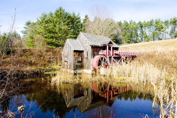 grist mill near Guilhall, Vermont, USA Stock photo © phbcz