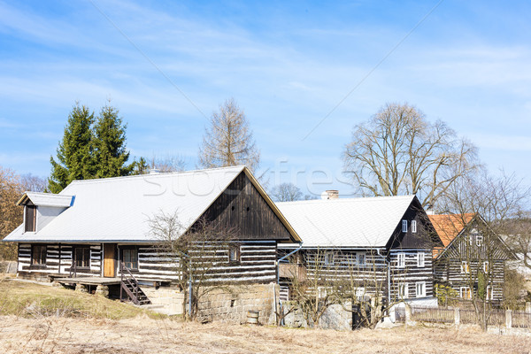 商業照片: 小屋 · 地區 · 捷克共和國 · 建設 · 山寨 · 村