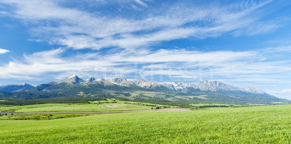 Vysoke Tatry (High Tatras), Slovakia Stock photo © phbcz