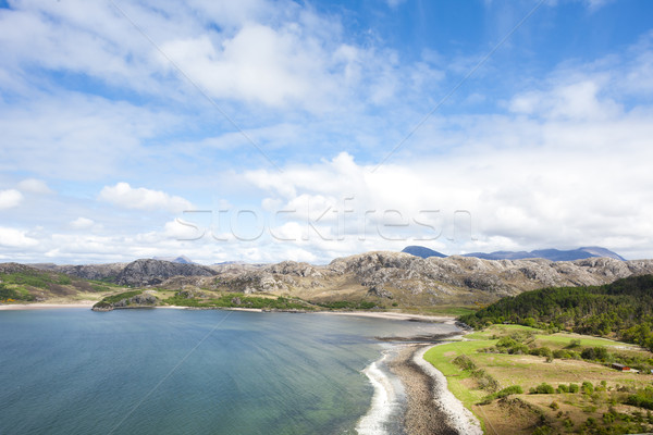 Tierras altas Escocia agua paisaje mar Europa Foto stock © phbcz