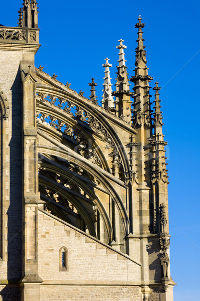 detail of Cathedral of St. Barbara, Kutna Hora, Czech Republic Stock photo © phbcz