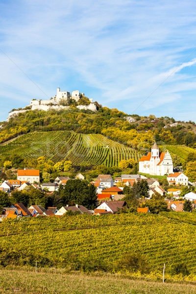 Stock photo: ruins of Falkenstein Castle, Lower Austria, Austria