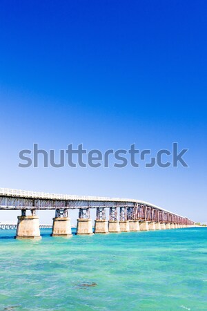 Stockfoto: Weg · brug · Florida · sleutels · USA