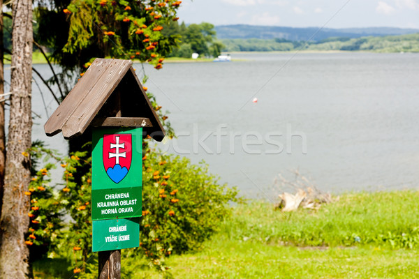 Orava Dam, Slovakia Stock photo © phbcz