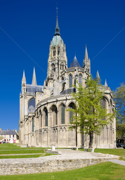 Cathedral Notre Dame, Bayeux, Normandy, France Stock photo © phbcz