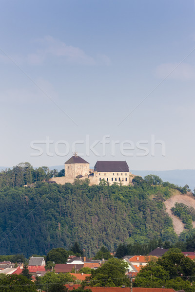 Castillo República Checa viaje arquitectura Europa historia Foto stock © phbcz