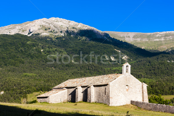 Chapel Notre-Dame near Vergons, Provence, France Stock photo © phbcz