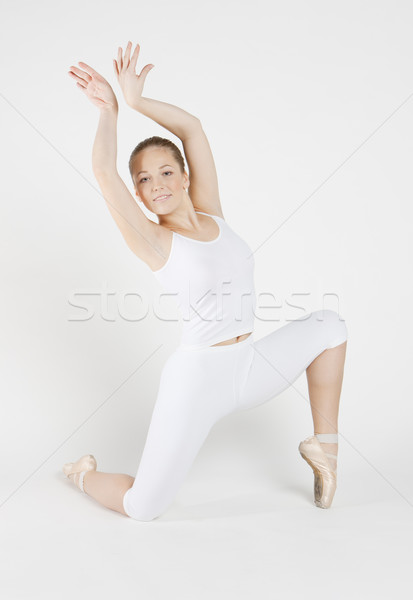 Foto d'archivio: Ballerino · di · danza · classica · donne · dance · fitness · balletto · giovani
