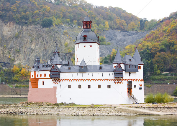 Pfalzgrafenstein Castle, Rhineland-Palatinate, Germany Stock photo © phbcz