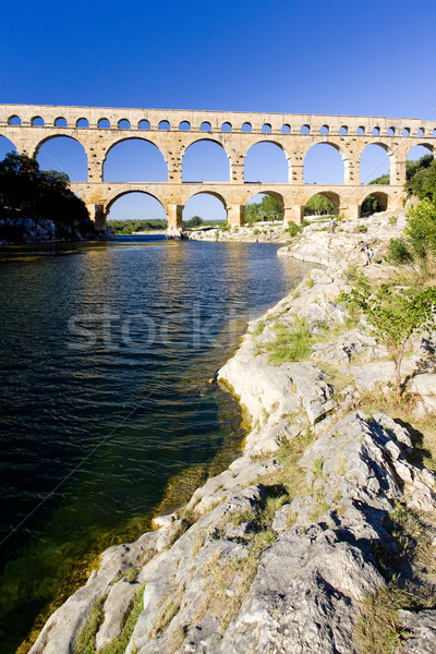 ローマ フランス 建物 アーキテクチャ 歴史 橋 ストックフォト © phbcz