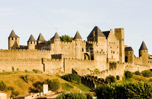 Carcassonne, Languedoc-Roussillon, France Stock photo © phbcz