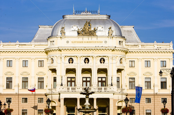 Slovak National Theatre, Bratislava, Slovakia Stock photo © phbcz